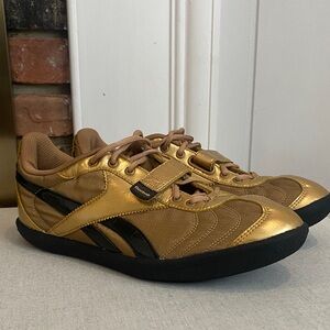 Reebok Vintage? Retro Gold Sneakers Size 11